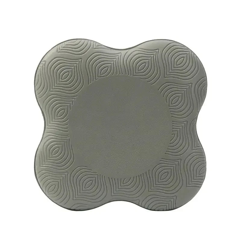 coussin soutien yoga tpe antidérapant texture ondulée rose bleu gris violet moderne