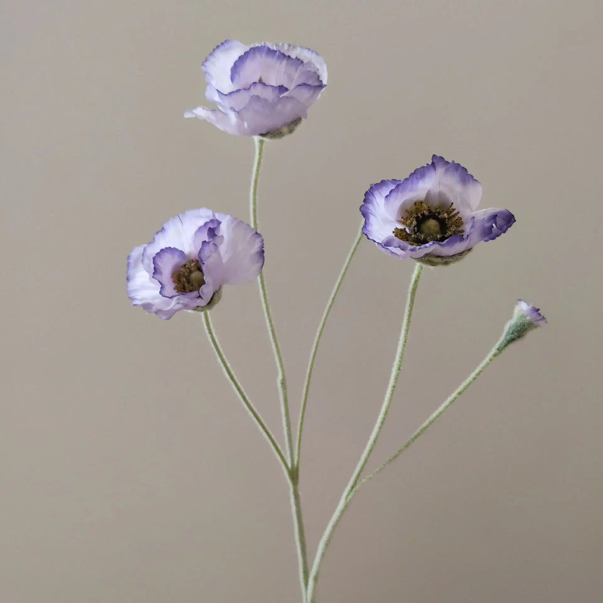 bouquet artificiel violet blanc decoration intérieure extérieure mariage décoration simple moderne minimaliste
