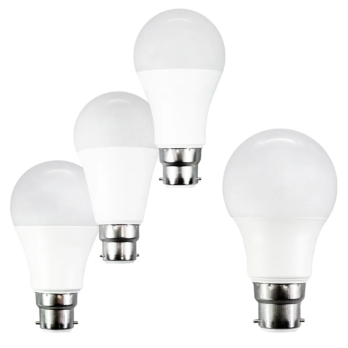 ampoule led boule mate blanc culot b22 intérieur salon chambre lumière chaude blanche