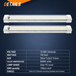 lampe led blanc froide 48 72 84 108 leds 10 watts moderneintérieur double face