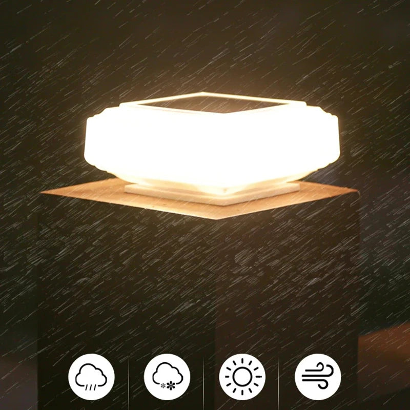 lampe solaire 30 led ip65 adhésive panneau solaire blanc lignes modernesextérieur campingDecorationEstivale