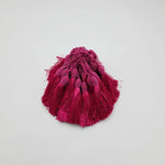 pompons dentelle africaine franges noeuds couture décoration rideau tissu coton