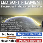 filament led souple 190mm rouge vert bleu rose technologie bricolage diy đèn led