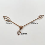 horloge murale aiguille bois moderne marron clair minimaliste quartz remplacement aiguilles montre
