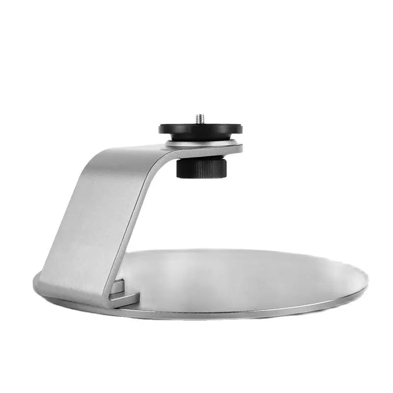 support projecteur moderne argenté inclinaison 12 degrés protections antidérapantes télécommande