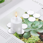 décoration murale miroirs argentés adhésifs ronds 2x2cm décoration intérieure moderne festive