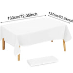 nappe rectangulaire plastique rose bleu violet blanc noir unie moderne fêtes anniversaire mariage saisonnalité