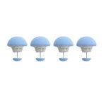 boutons lit moderne antidérapants tissu rose gris bleu fixateurs couette boîtes rangement