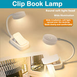 lampe lecture pince led blanc moderne réglable continu certifications multiples