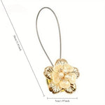 accessoire fenêtre rideau polonais doré blanc fleurs stylisées élégant tringle opacité