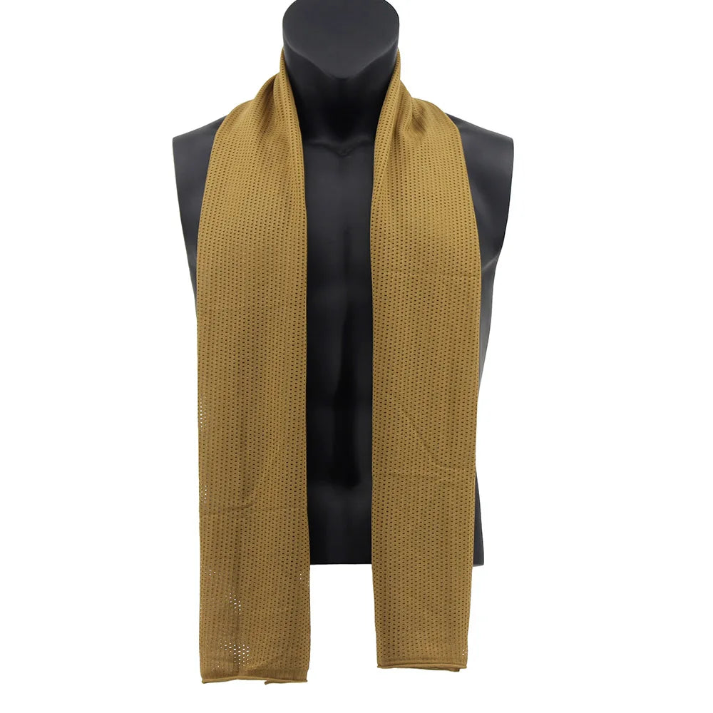 écharpe camouflage vert beige noir homme printemps été automne hiver