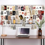Cartes postales modernes abstraites 15x10cm kit collage chambre décoration vintage minimaliste floral geometrique