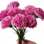 bouquet fleurs artificielles soie mariage anniversaire baby shower décoration intérieure vase transparent rose blanc
