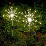 lumière solaire led étoile moderne blanche jardin extérieur decoration ambiancé piedestrail 420led flux lumineux