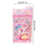 stickers 3d cartoon ours panda enfants maison adhésifs mignons dessins animés couleurs variées