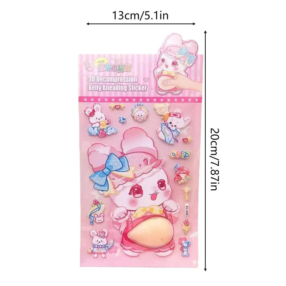 stickers 3d cartoon ours panda enfants maison adhésifs mignons dessins animés couleurs variées