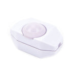 bouton porte moderne plastique couleur beige noir blanc matériau opaques variateur led