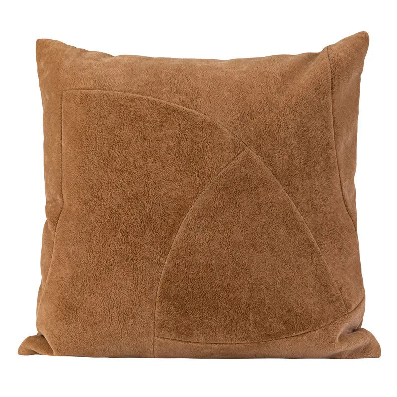 taies d'oreiller géométriques polyester doux moderne beige blanc maison hospitalière