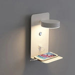 lampes murales modernes étagère usb blanc noir vert minimaliste