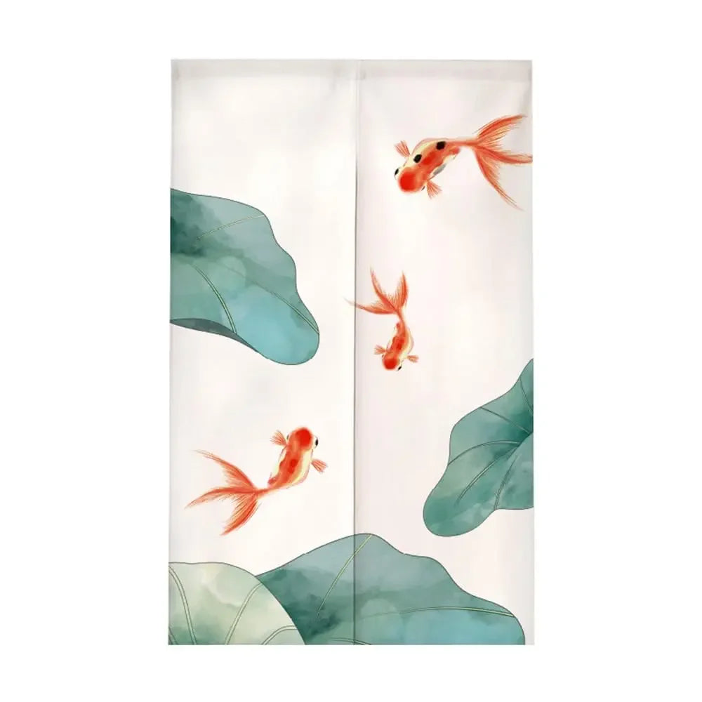 Rideau de porte personnalisable avec différents motifs artistiques
