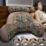 oreiller lecture imprimé dessins animés ours chats modernes confortables coussin forme adultesversible lavable