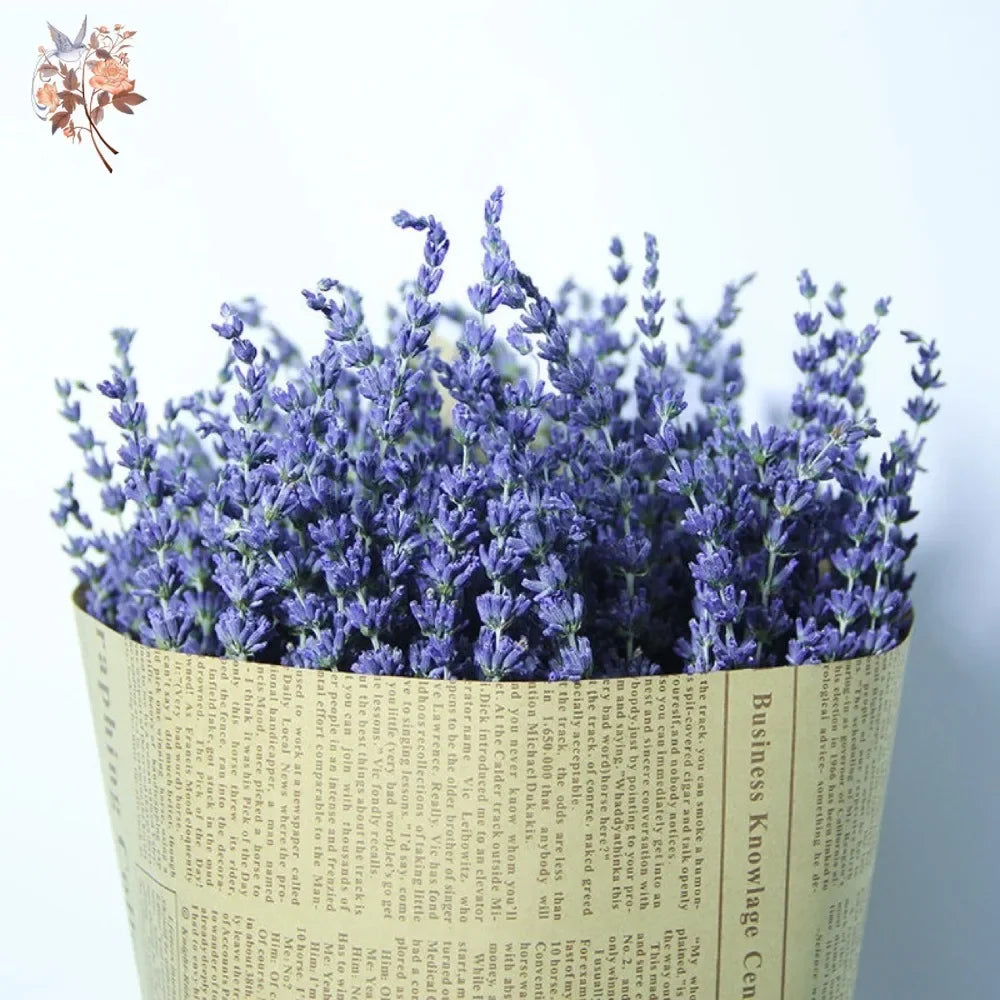 bouquet lavande séchée violette bleue verte décoration maison anniversaire mariage rustic naturel