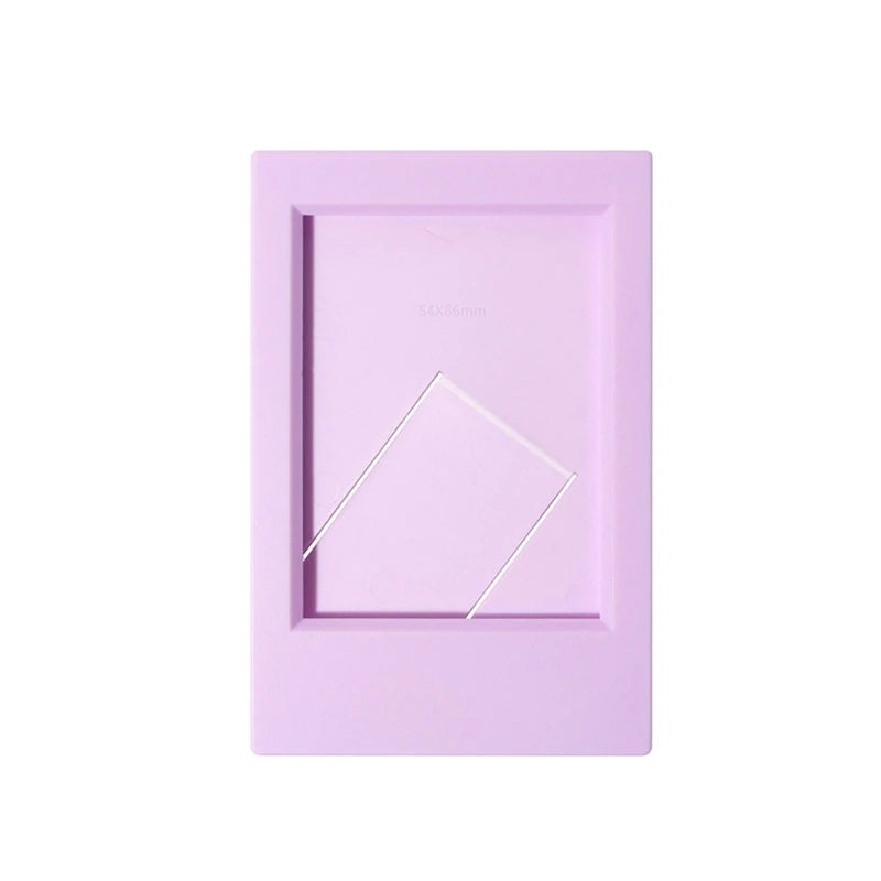 cadre photo minimaliste moderne jaune noir vert gris bleu clair rose violet posable photos