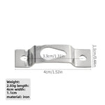 plaques fixation or noir argent modernes 30 pièces quincaillerie suspension cadres bois