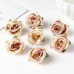 décoration intérieure fleurs artificielles roses délicates variées couleurs réaliste maison chambre table événements