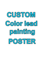 affiche personnalisable texte print own poster noir blanc simple typographie