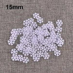 feutre flocons neige blanc non tissé scrapbooking décoration artisanat bricolage fêtes noël appliques 10
