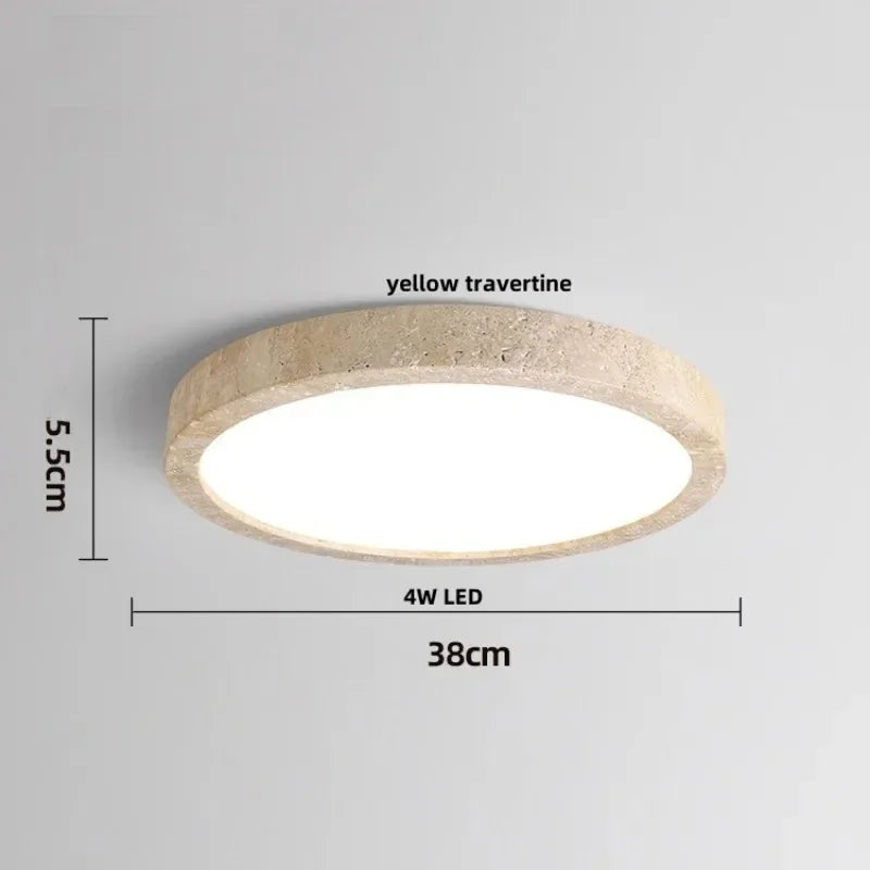 plafonnier led moderne minimaliste beige gris fixé surface tactile