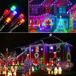 Guirlande solaire LED avec différents modes d'éclairage
