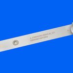 ruban led blanc moderne lumières plat lisse opaques télévision encastrables