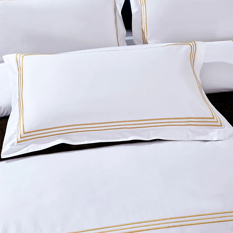 Ensemble de draps en coton égyptien de luxe