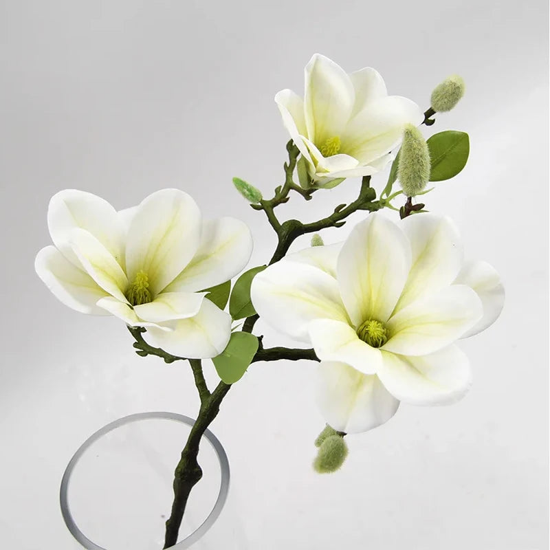 bouquet artificiel fleurs mariage rose blanc vert modernes intérieur décoration