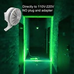 applique murale led rgb 12w moderne éclairage intérieur extérieur rainbows télécommande bluetooth