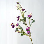 décoration maison bouquet fleurs artificielles couleurs variées moderne minimaliste valentin mariage anniversaire