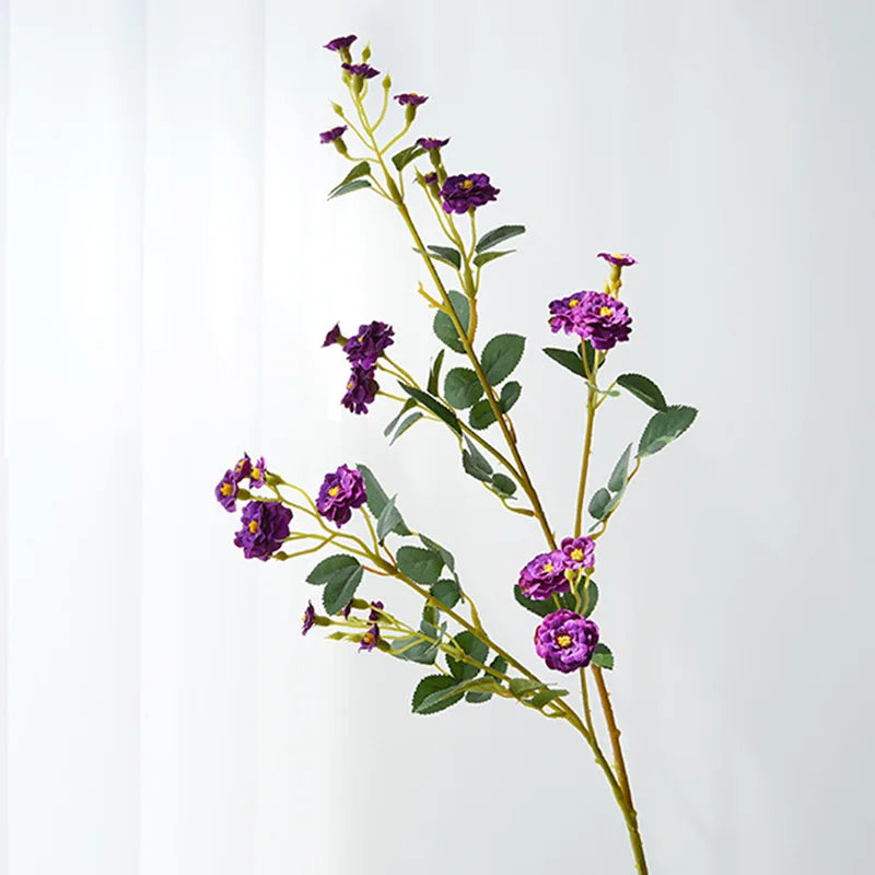 décoration maison bouquet fleurs artificielles couleurs variées moderne minimaliste valentin mariage anniversaire