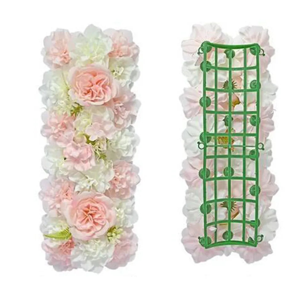 guirlande florale artificielle décoration maison blanc rose pâle vert clair clips romantiqueintérieur