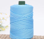 corde coton tressée 3mm fil tissé décoratif couture artisanat accessoires faits main