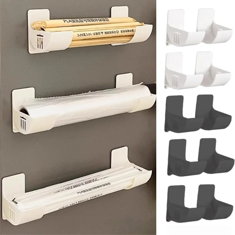porte objets mural blanc réutilisable adhésif moderne minimaliste stockage rangement sacs petits objets