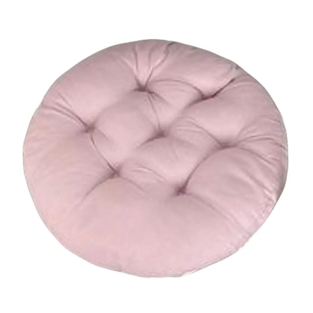 coussin chaise confortable moderne couleur unie épais doux polyester coton beige marron vert rouge