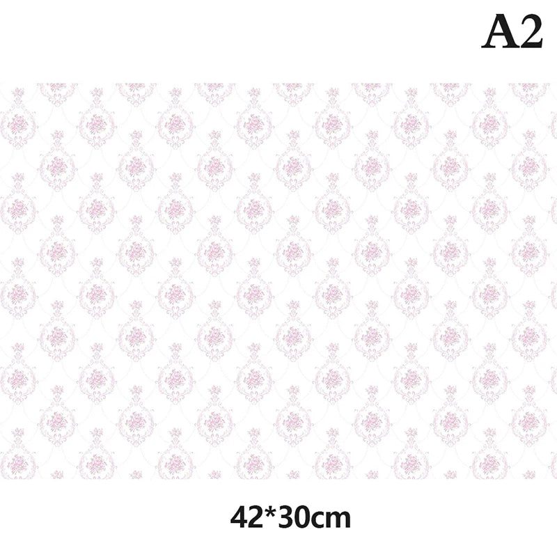 papier peint floral baroque géométrique fantaisie science fiction vintage opaques beige rose violet bleu