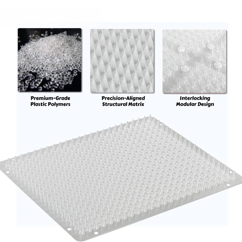 tapis anti griffes chat protection picots transparent utilitaire fonctionnel fixations œilletsintérieur maison
