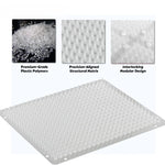 tapis anti griffes chat protection picots transparent utilitaire fonctionnel fixations œilletsintérieur maison