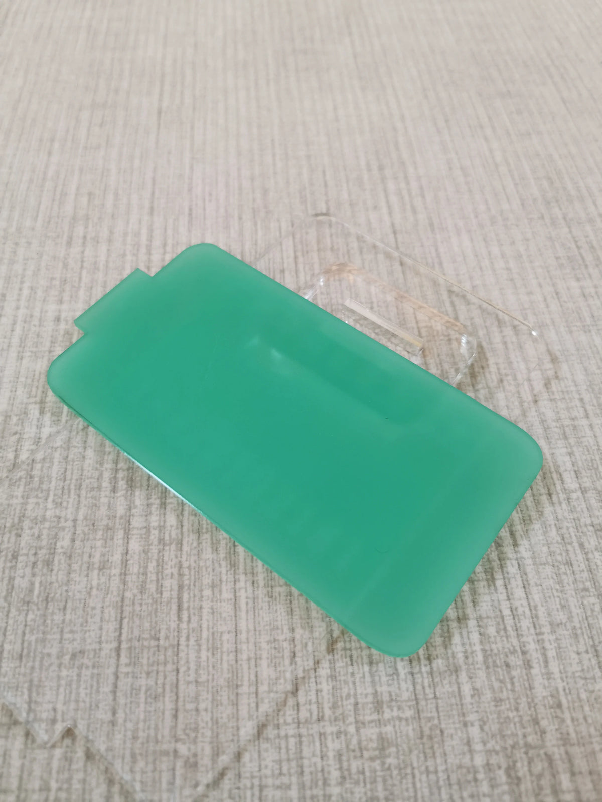 cube exposition acrylique mat support rangement accessoires collection objet déco carré transparent réutilisable