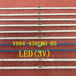 bande led blanc moderne ligne led dorée connecteurs électriques salon fixations invisibles