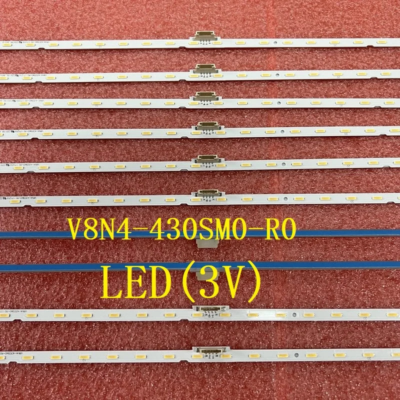 bande led blanc moderne ligne led dorée connecteurs électriques salon fixations invisibles
