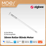moteur stores roulants blanc moderne rechargeable zigbee alexa google 17mm 25mm 28mm batterie intégrée